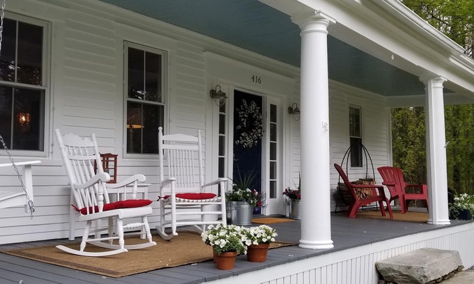 Edgecomb Casa | Hermosa casa de campo costera de Maine en la península de Boothbay