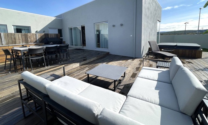 Hafnarfjordur Villa | Beautiful fully furnished house with patio & outside hot tub. Great location.