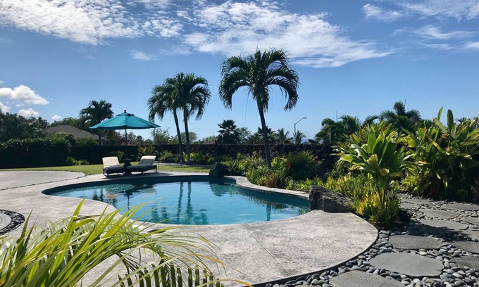 Alii Heights Mauka Casa | Hermosa Hawai’i Big Island Villa de vacaciones de lujo en Kailua Kona