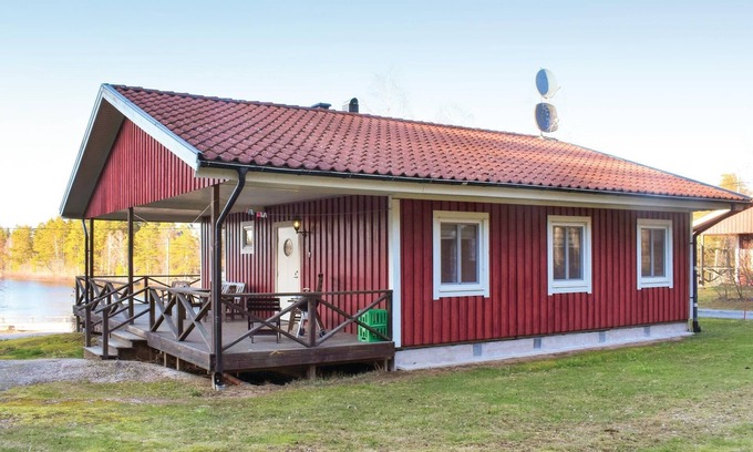 Holmsjo Casa | Beautiful high situated house with wonderful view from the kitchen-living room over the nearby Breda