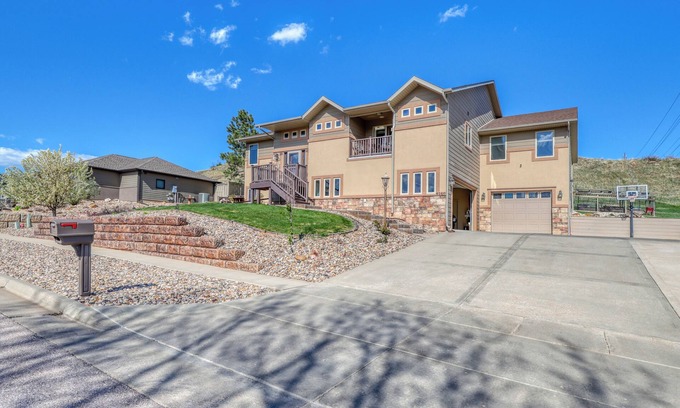 Rapid City Casa | Beautiful Home at the end of the street with acreage and privacy!