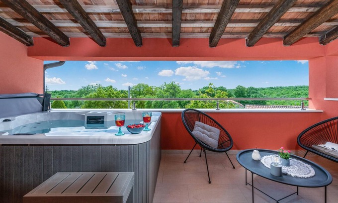 Duga Resa Casa | Hermosa casa en Krnica con sauna