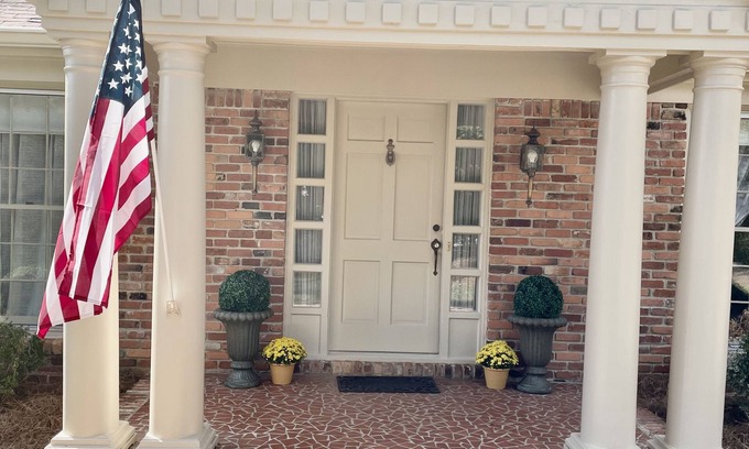 Covington Casa | Beautiful Home in Safe, Private Setting Only Blocks From the Square