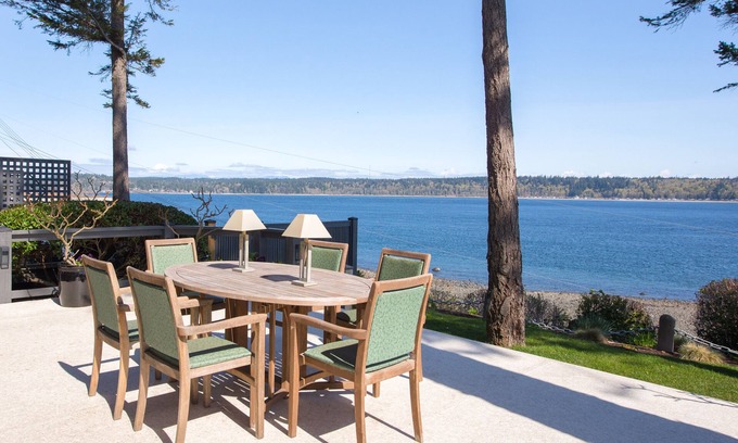 Campbell River Casa | Hermosa casa con vista al mar sin obstáculos