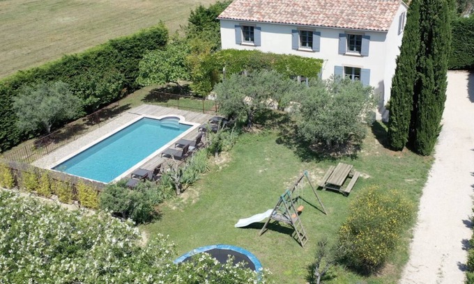 Beaumes-de-Venise Villa | Alquiler Chez Marius Beaumes de Venecia con piscina privada