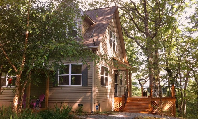 Sautee Nacoochee Casa | Hermoso castillo con vistas al monte Se admiten perros