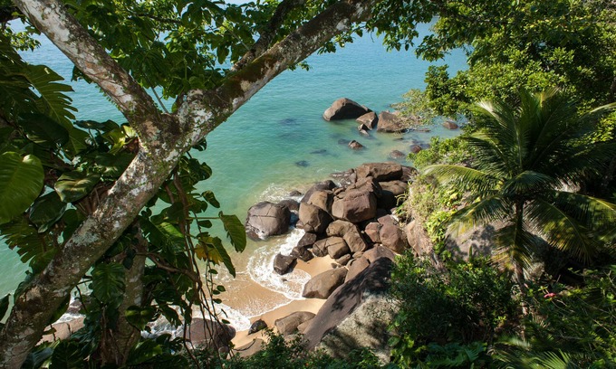 Praia da Fortaleza Casa | Linda Casa con PLAYA PARTICULAR en una de las más bellas regiones de Ubatuba.