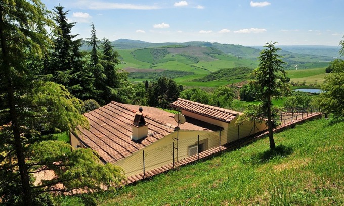 Celle sul Rigo Cabaña | Hermosa cabaña toscana independiente para 2 con vistas espectaculares