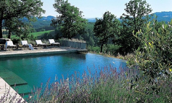 Colle di Val d'Elsa Villa | Casa de vacaciones privada con A/C, piscina privada, WIFI, TV, patio, vista panorámica