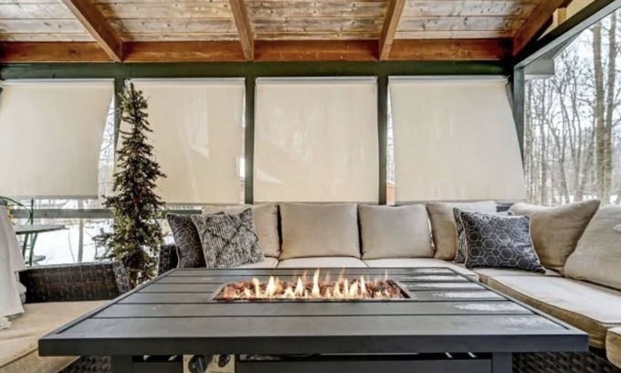 Lake Ariel Cabina | Beautiful Lodge in The Hideout!!
