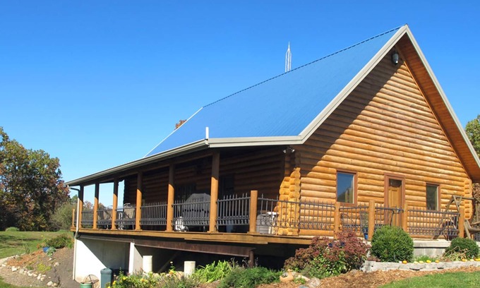 Sullivan Cabina | Hermosa cabaña de madera sobre el lago de Shelbyville