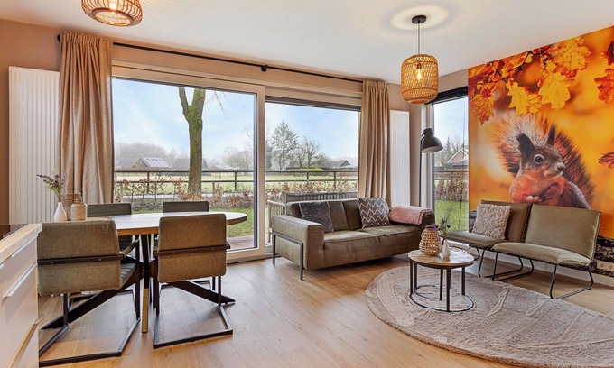 Krachtighuizen Cabaña | Beautiful, luxurious lodge within walking distance of the Veluwe forests. Pet friendly!