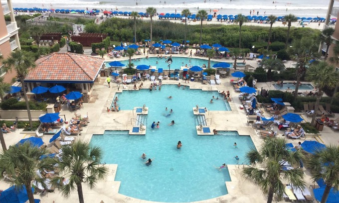 Myrtle Beach Complejo | Marriott's Oceanwatch Resorts At Grande Dune - Hermosa vista de lujo frente al mar