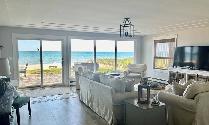 Oscoda Casa | Hermosa casa de lujo frente al mar en el lago Hurón - Vistas espectaculares / arena de azúcar