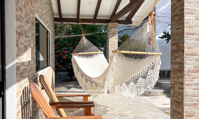 San Luis Talpa Casa | Beautiful modern tropical beach home + pool - steps away from ocean!