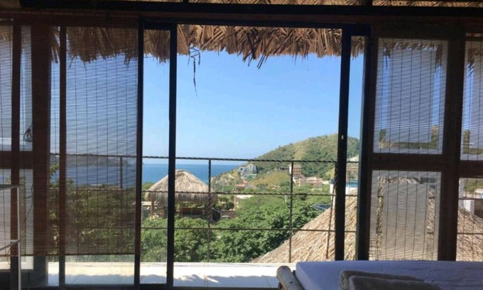 Taganga Cabina | Hermosa Cabaña Mágica - Vista al Mar en Taganga Tayrona Col, a 5min de la playa.