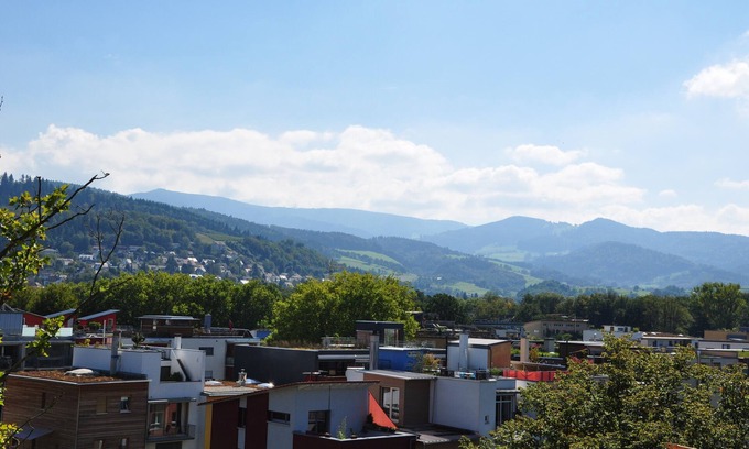 Vauban Apartamento | Precioso y moderno ático de 2 habitaciones en la casa pasiva en la parte ecológica de la ciudad de Vauban