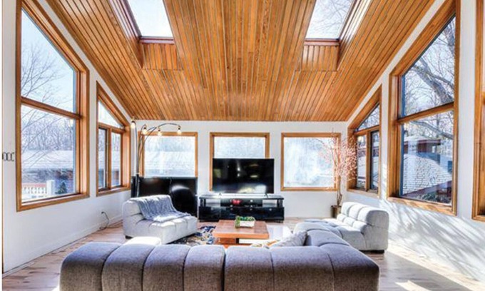 Bellefeuille Villa | Beautiful modern rustic villa with indoor heated pool.