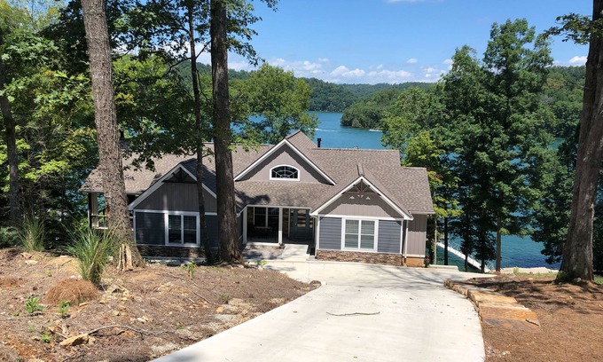 Big Creek Casa | Hermosa casa nueva en el lago Norris