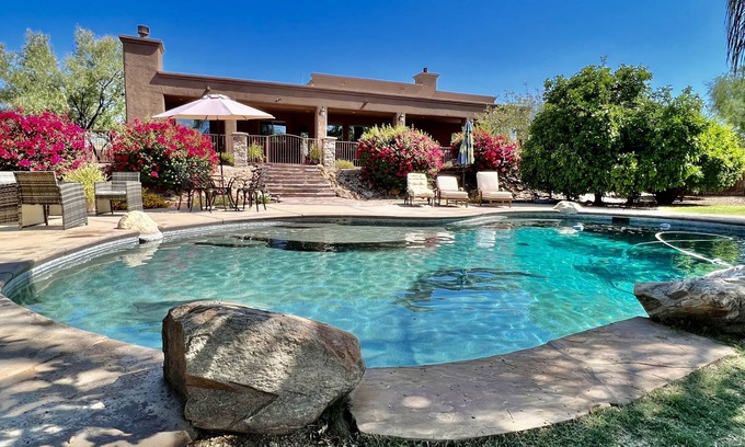 Tucson Casa | Hermoso oasis en Tucson - zona de la montaña Dove
