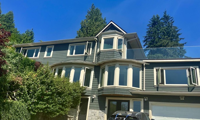 West Vancouver Casa | Beautiful Ocean, Downtown, Park Royal view house at sentinel hill West Vancouver