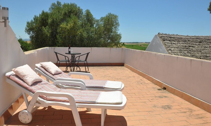 Vejer de la Frontera Cabaña | Hermosa casa ecológica de una habitación en el campo con piscina.