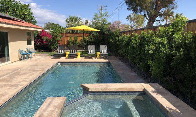 Racquet Club South Casa | Beautiful Palm Springs House with Pool/Jacouzi in Palm Springs