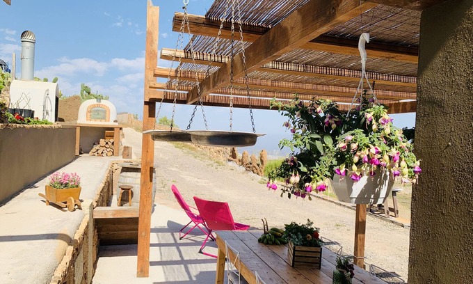 Chimiche Cabaña | 'Beautiful Place' with Sea View, Private Terrace and Wi-Fi