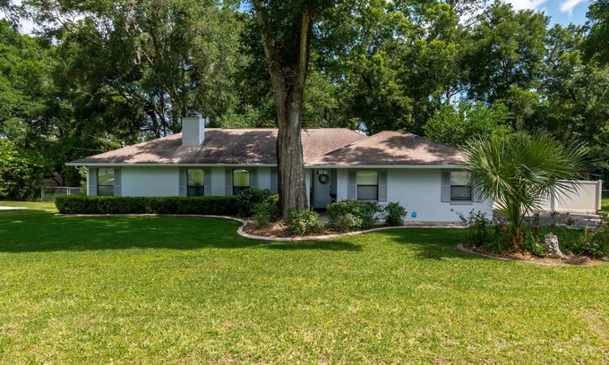 Ocala Casa | Beautiful Pool Home Near WEC (Horse Country) & Springs