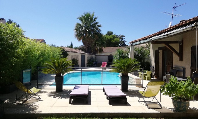 Bellegarde Casa | Beautiful pool villa 10 minutes from Nîmes at the gateway to the Camargue and the Alpilles