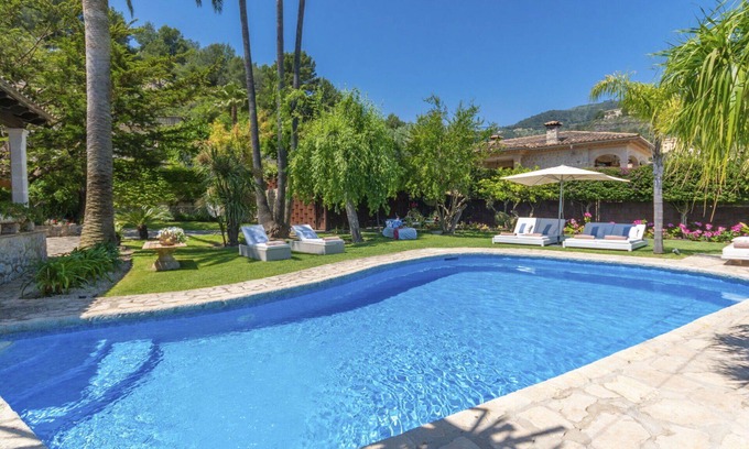 Mancor de la Vall Villa | Casa de vacaciones privada con piscina privada, WIFI, A/C, TV, patio, vista panorámica