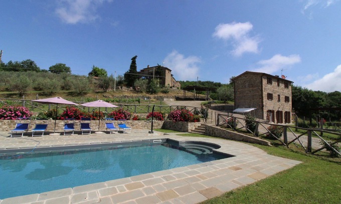 Bivio Lugnano Villa | Preciosa casa de vacaciones privada para 7 personas con piscina privada, TV y aparcamiento