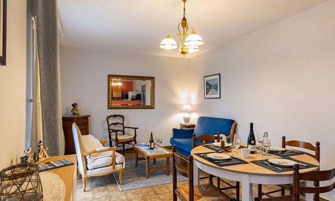 Saint-Pabu Casa | Estupenda casa de vacaciones privada para 4 personas con WIFI, TV, terraza y aparcamiento