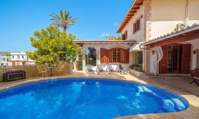 Cala Agulla Casa | Estupenda casa de vacaciones privada con piscina privada, A/C, WIFI, TV, terraza y aparcamiento