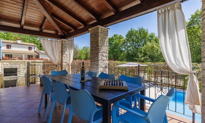 Rezanci Villa | Beautiful private villa for 8 guests with private pool, WIFI, A/C, TV, terrace and parking