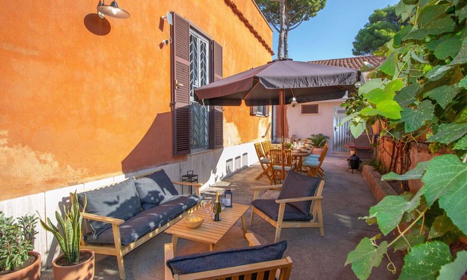 Anzio Villa | Estupenda casa de vacaciones privada para 8 personas con WIFI, A/C, TV y aparcamiento