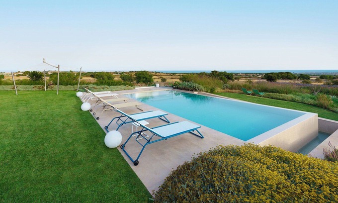 Modica Villa | Casa de vacaciones privada con jacuzzi, A/C, sauna, WIFI, piscina privada, TV, terraza