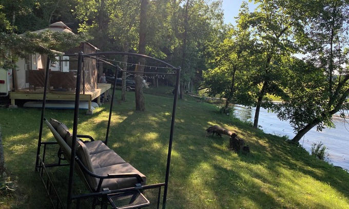 Becker County Casa | Beautiful remote camping on the lake in the comfort of a 38’ camper.