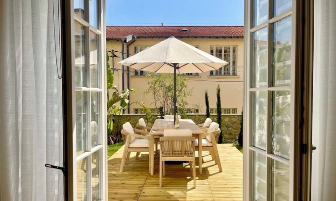 Cagnes-sur-Mer Villa | Beautiful Renovated, 3 Bedroom Home - A/C, Garden + Garage in Medieval Village