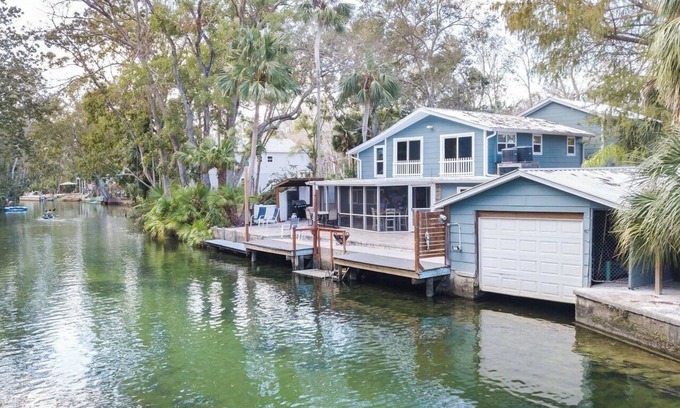 Weeki Wachee Gardens Casa | Hermoso River Front Home-Best en el Weeki Watchee