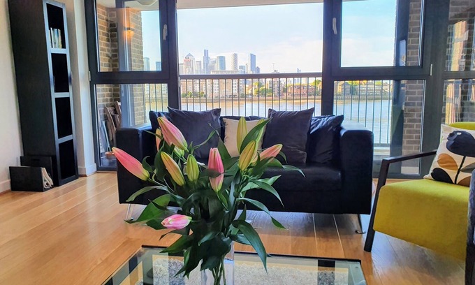 Island Gardens Apartamento | Beautiful Riverside London apartment