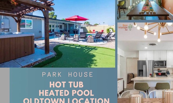 Peaceful Valley Casa | Beautiful Scottsdale Home w/Heated Pool+Hot Tub!