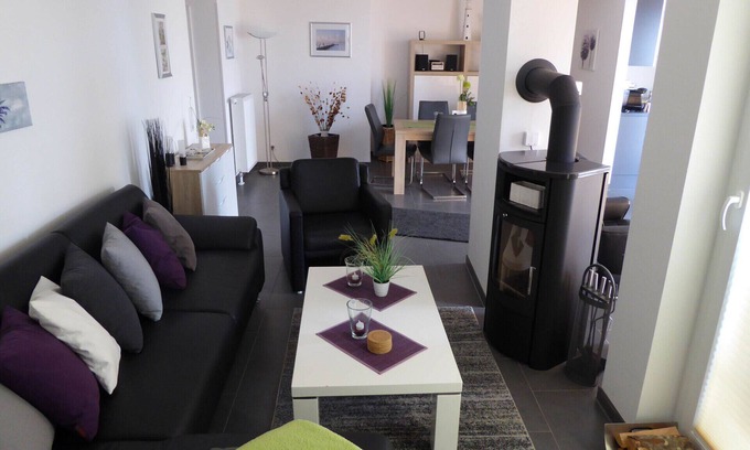 Grossenbrode Apartamento | Hermoso ático espacioso (96 m²) 2 terrazas, vistas al mar, SKY