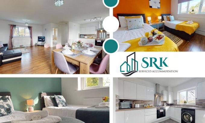 Peterborough Apartamento | Beautiful & Spacious with 2 Free Parking Spaces - SRK Accommodation