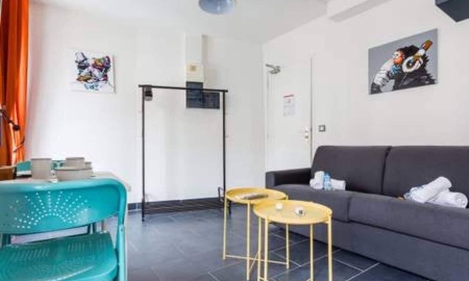 Quartier du Pont-de-Flandre Apartamento | Hermoso estudio 1 - Edouard Vaillant