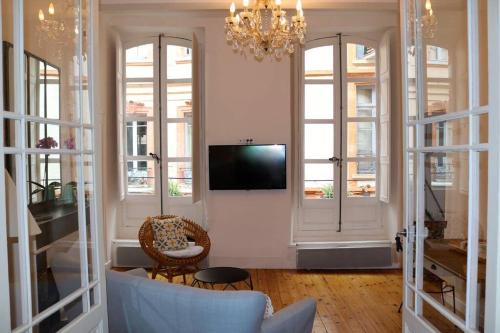 Saint-Georges Apartamento | Beautiful T3 Apt in historical Toulouse city centre