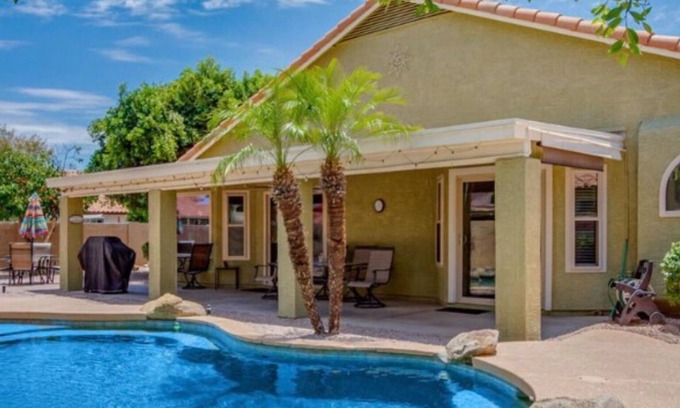 Superstition Springs Casa | Beautiful Updated Home with Heated Pool