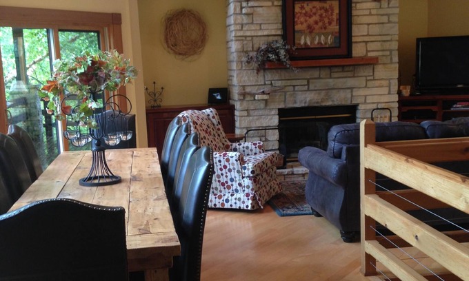 The Galena Territory Casa | Hermosa exclusivo 6br / 4. 5 ter bis casa de vacaciones y privado Carriage House On 2. 5 Acre