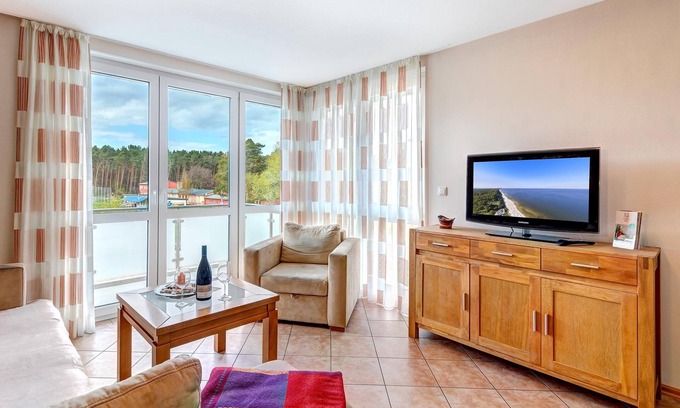 Ueckeritz Apartamento | Beautiful vacation apartment in Ückeritz, with balcony
