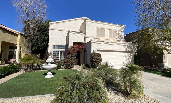 La Jolla Village Casa | Beautiful Val Vista Lakes home with private heated pool in Gilbert, Arizona!